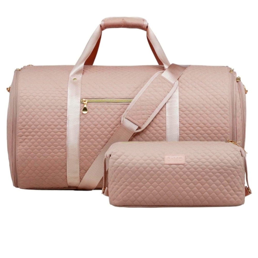 Pink Garment/Duffle bag